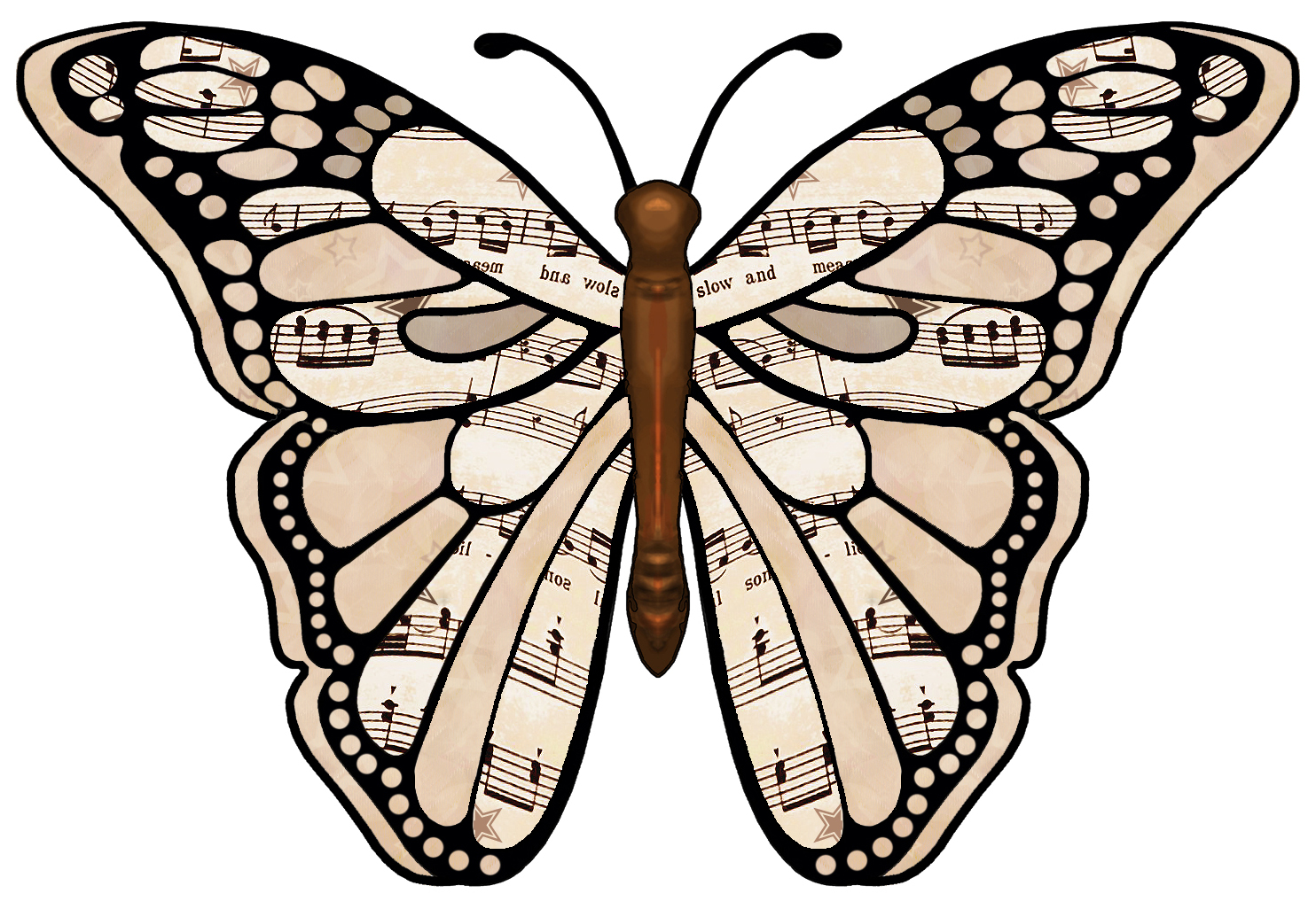 free clipart music paper - photo #10