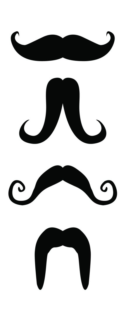 Free Printable Mustaches for Movember! | FabulousSavings.com Blog