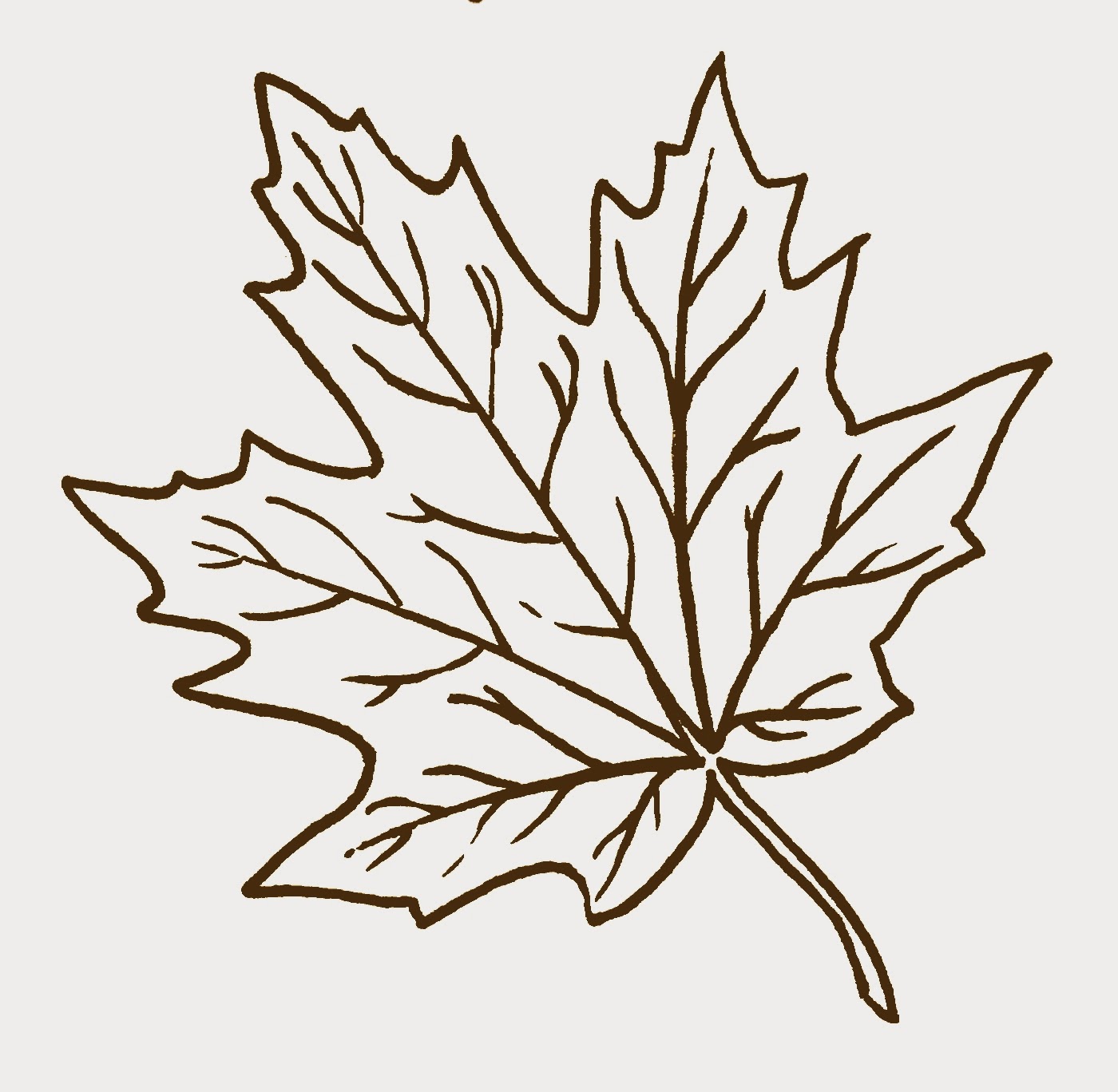 Autumn Leaf Cutouts Templates ClipArt Best