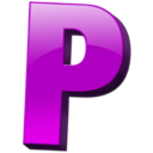 Letter P Icon 1 image - vector clip art online, royalty free ...