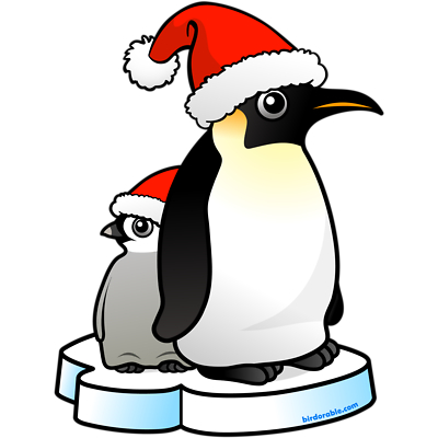 Emperor Penguin Santa Boxer Shorts < Seasonal Cuteness ...