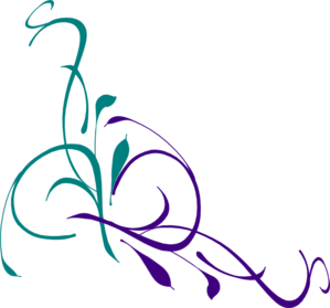 Floral Swirl clip art - vector clip art online, royalty free ...