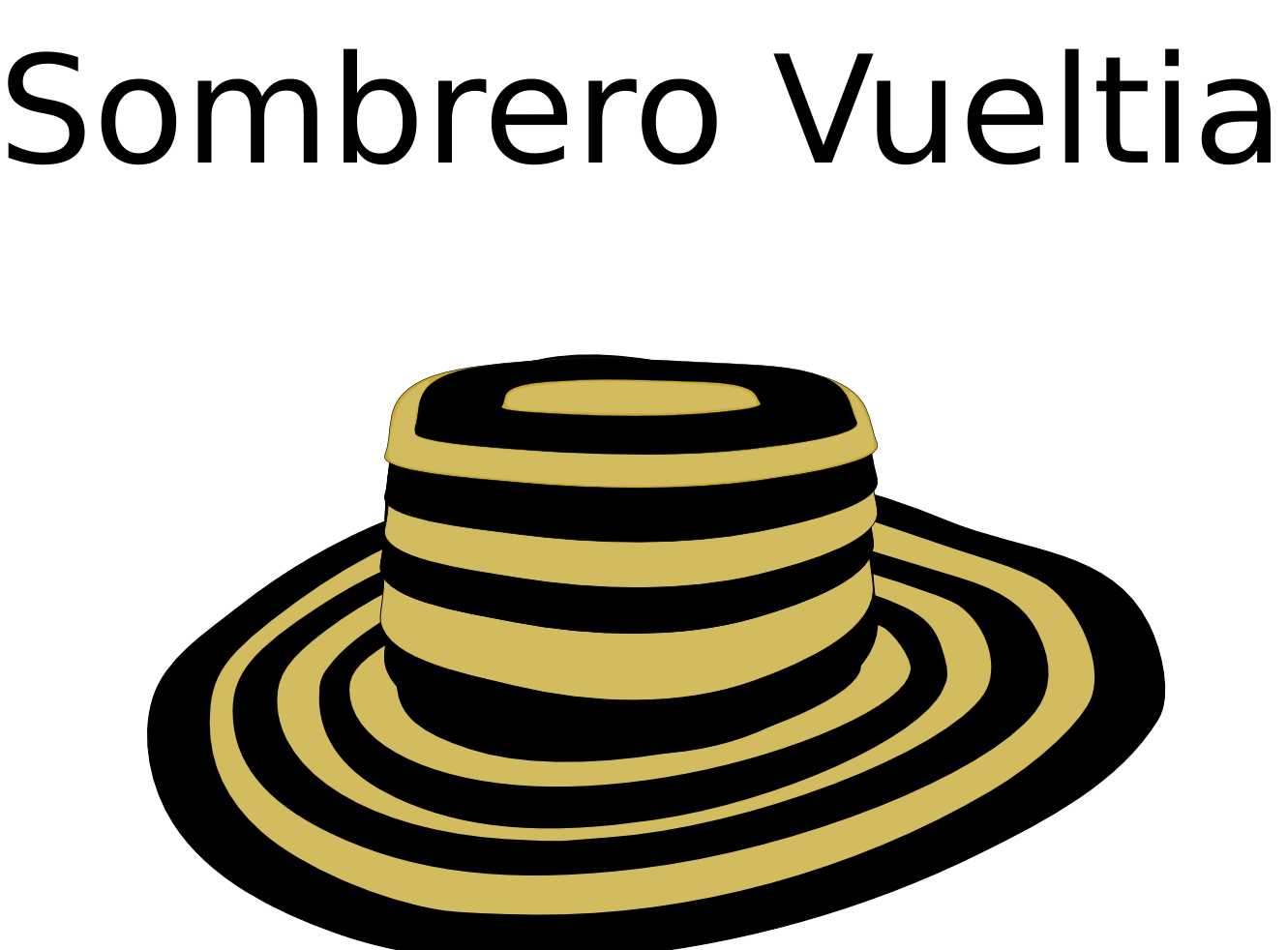 Sombrero Vueltiao SVG