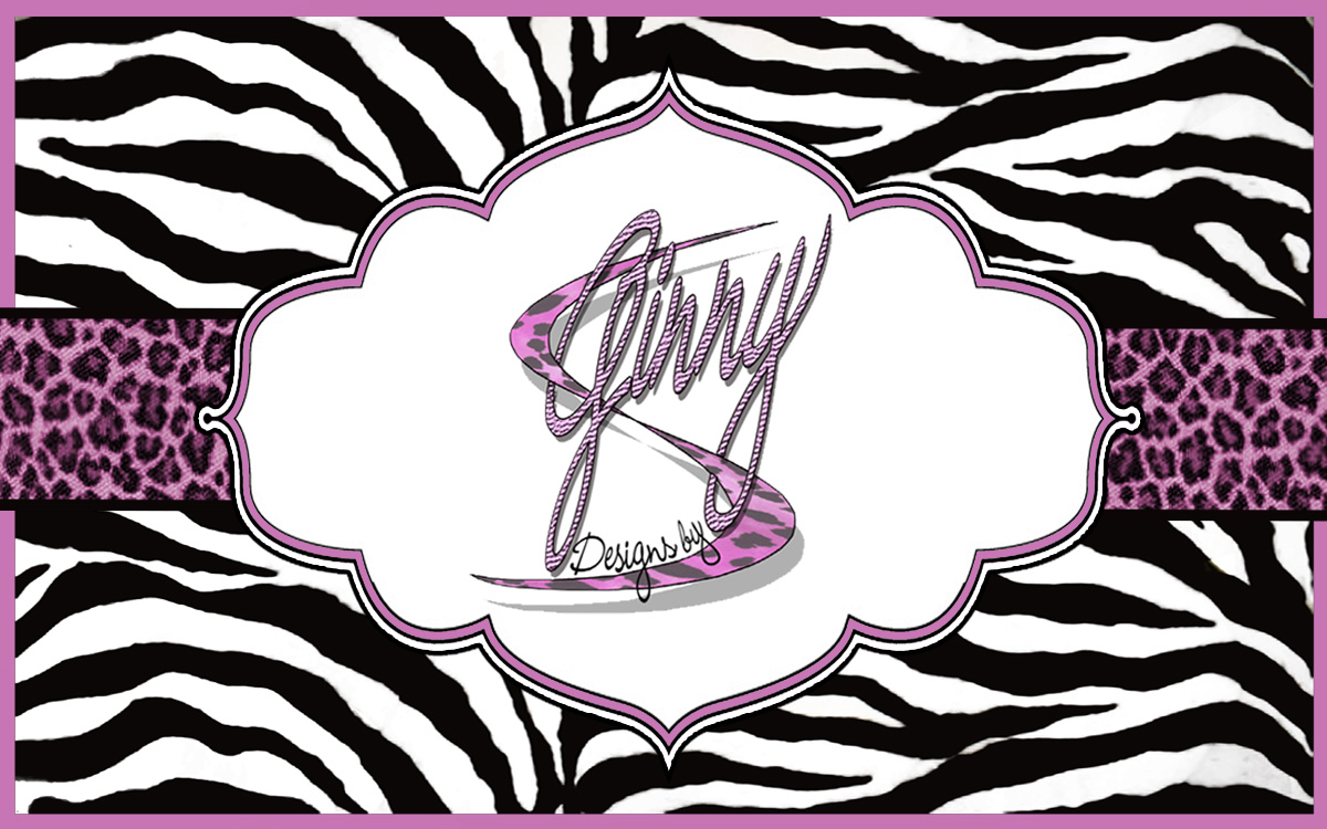 Zebra Print Border Printable