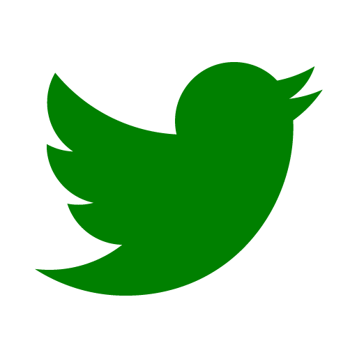 Green twitter icon - Free green social icons