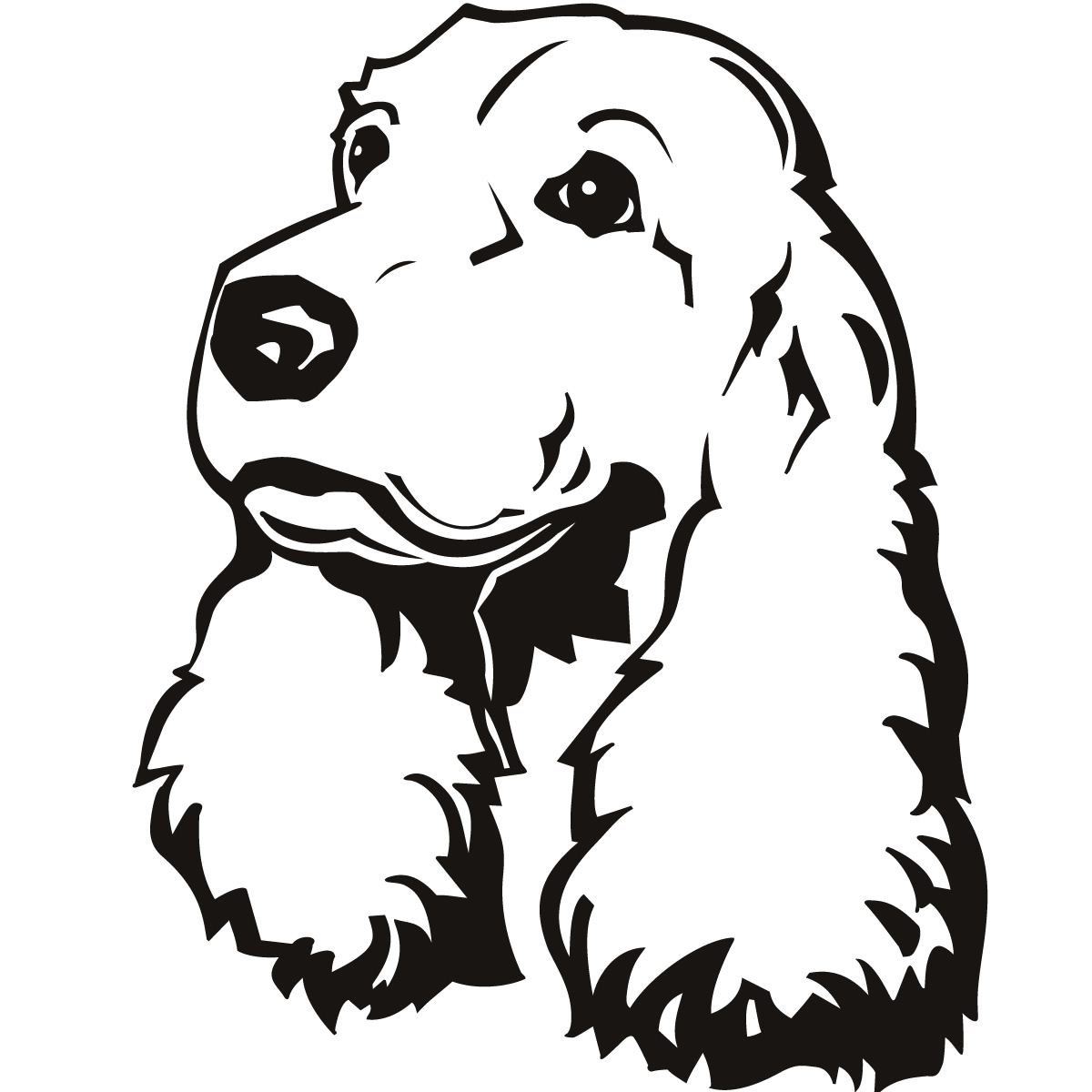 Cocker Spaniel DOG Animals Wall ART Sticker Wall Decal