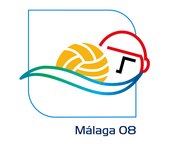 Logo European Waterpolo Championship 08. Event Branding on Behance