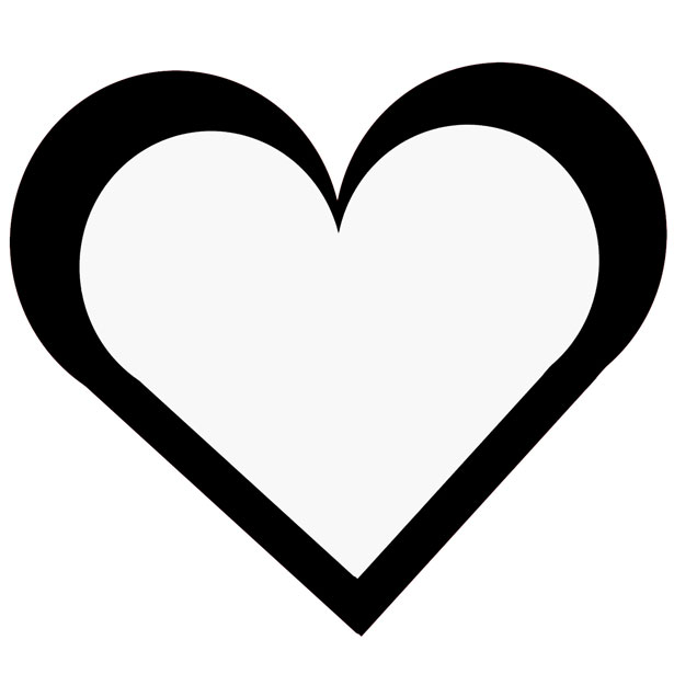 Basic Heart Outline Free Stock Photo - Public Domain Pictures