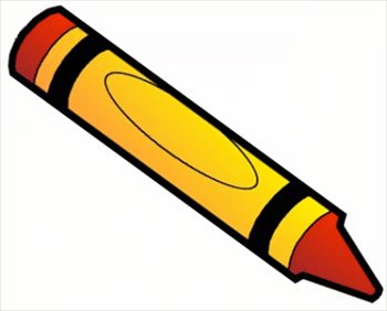 crayon orange