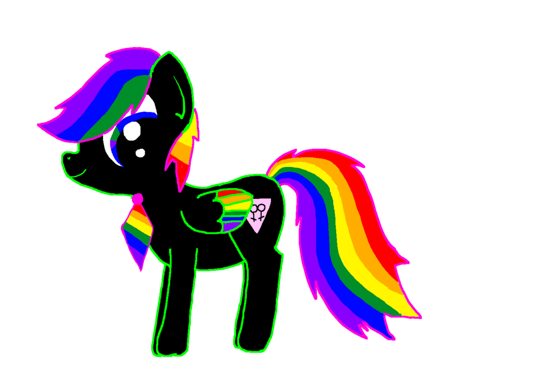 AT- Gay Pride Pony