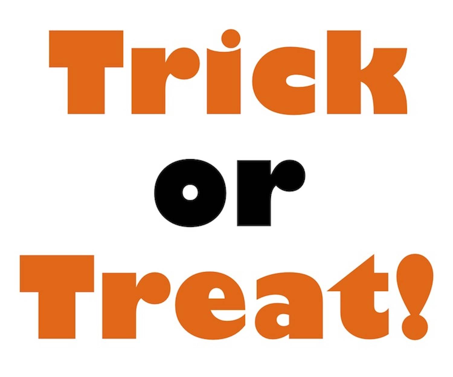 free clipart halloween trick or treat - photo #23