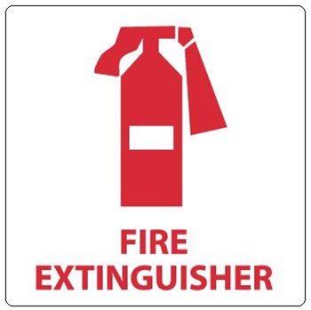 FIRE EXTINGUISHER (Symbol) Signs