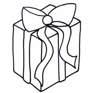 Gift outline by Killer, USEE - Polyvore