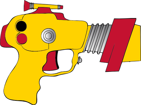 Laser Ray Gun Clip Art - vector clip art online ...