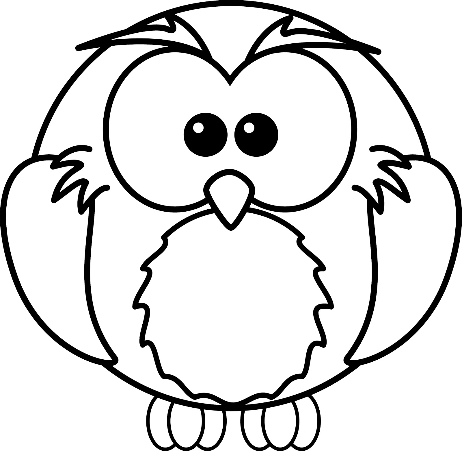 Cartoon Burung Hantu - ClipArt Best