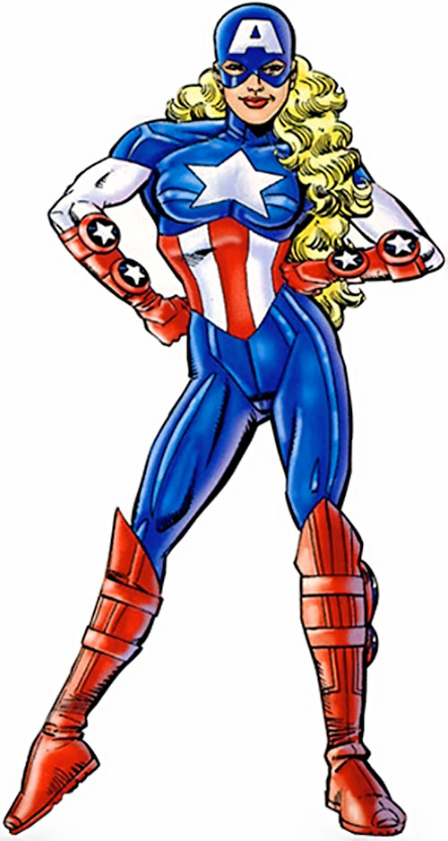 American Dream - Marvel Comics - MC2 - Captain America - Writeups.org