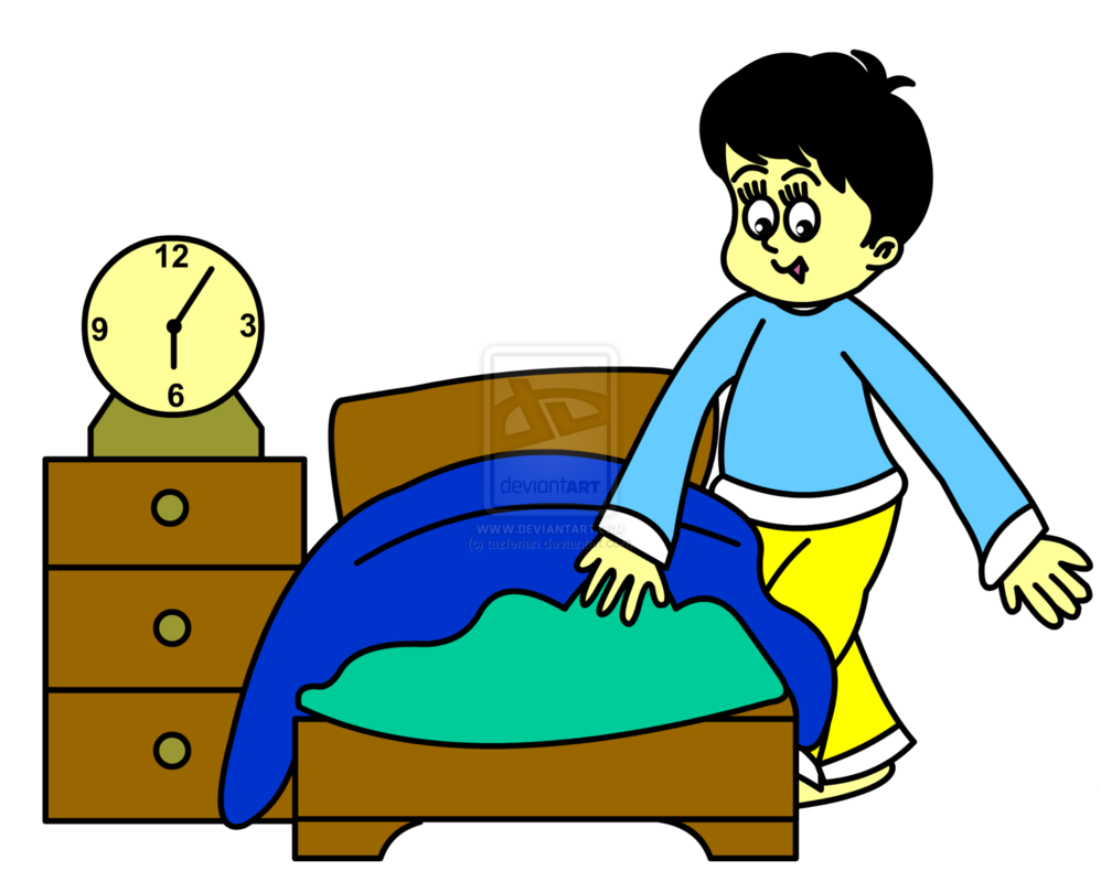 Cartoon Go To Sleep Sleep In Bed Cartoon Clipart Go To Sleep ...