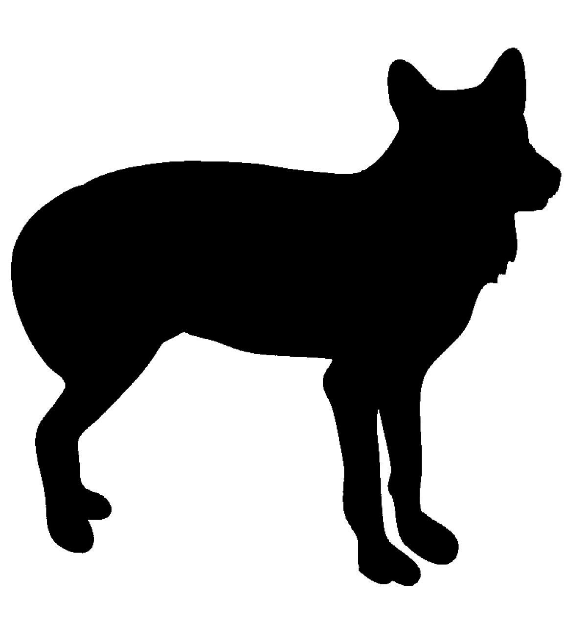 Clipart animal silhouettes