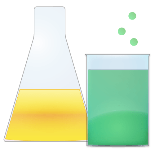 Beaker and Flask clipart - Science Notes and Projects