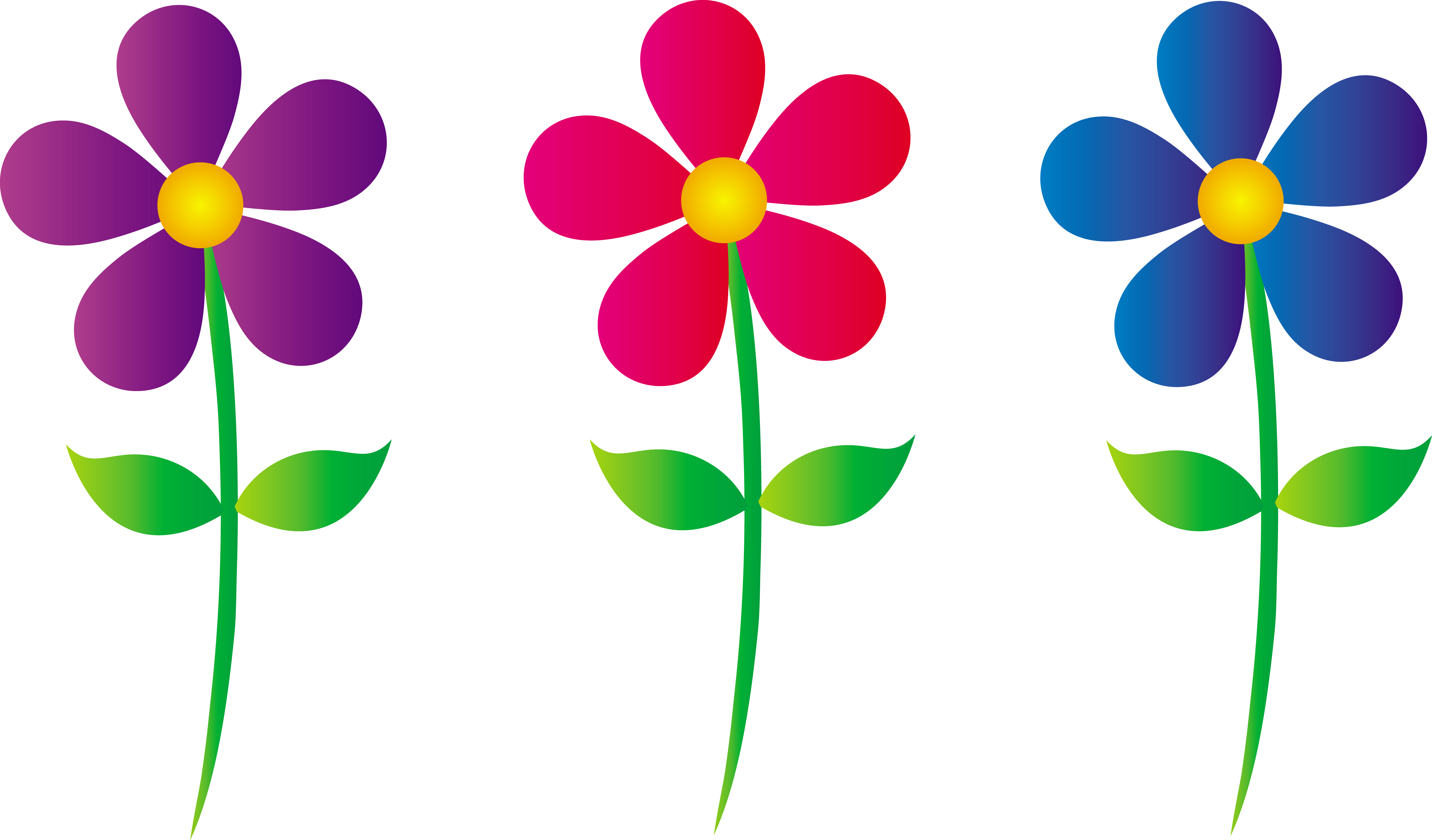 Clipart of flowers and designs