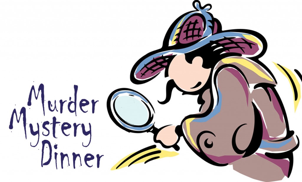 Tickets On Sale For Annual Murder Mystery Dinner Clipart