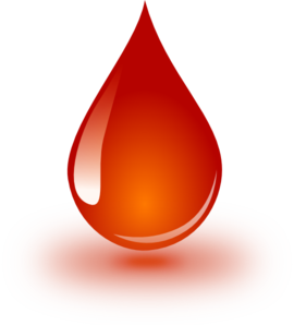 Blood Droplets Clipart