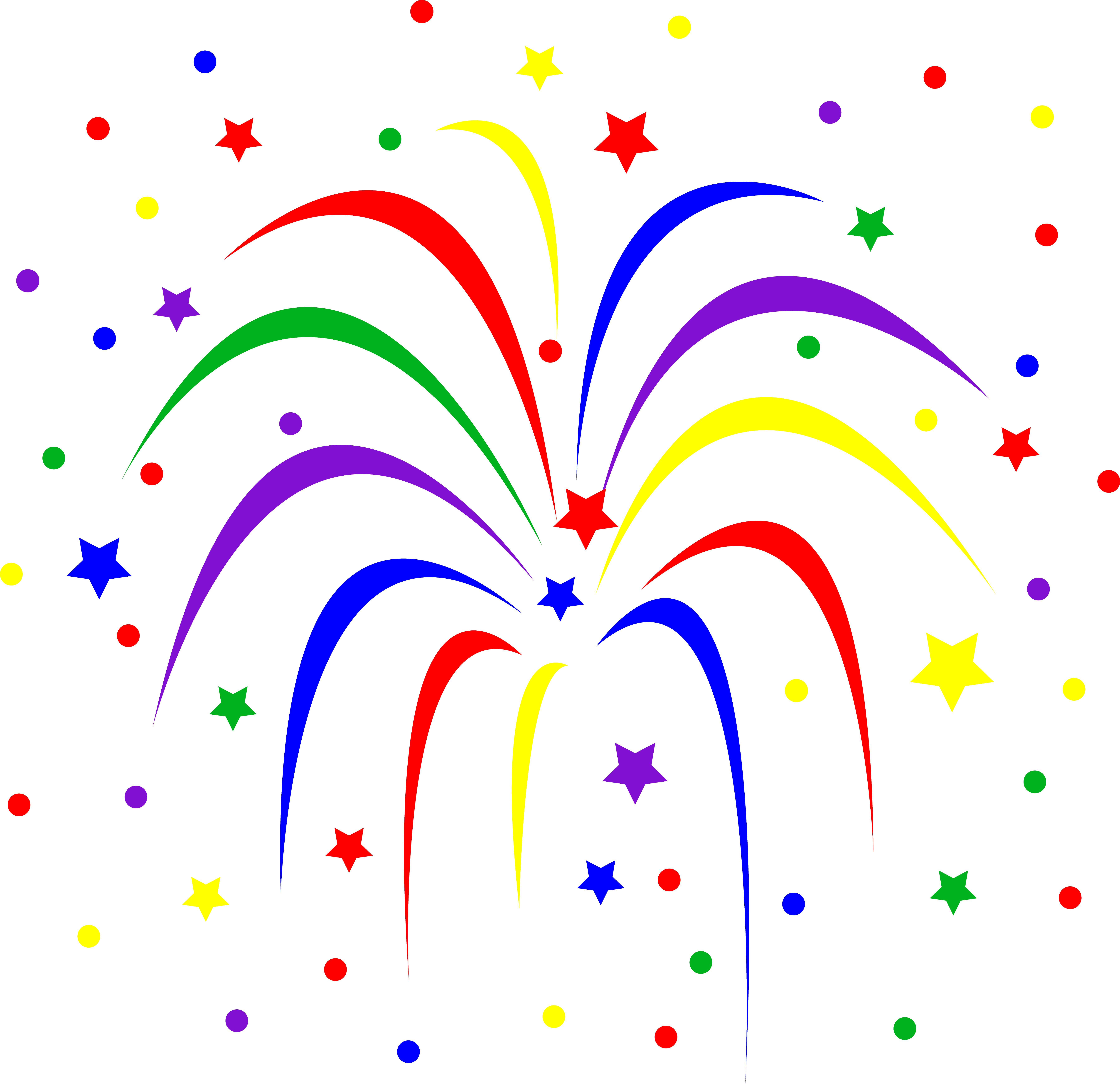 Fireworks Clipart No Background - Free Clipart Images