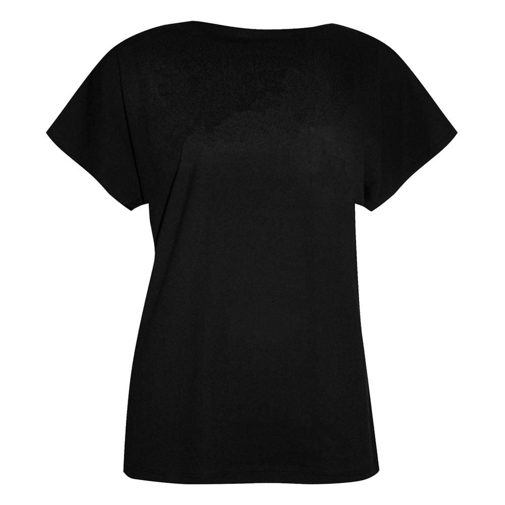Womens Oversized Plain T-shirt (Black or White) | eBay