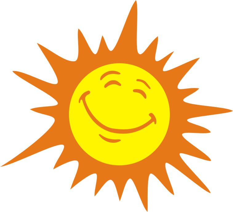 Smiling Sun Face - Free Clipart Images