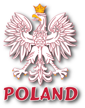 T-shirts with Polish Eagle and type Polska, Poland on polish ...