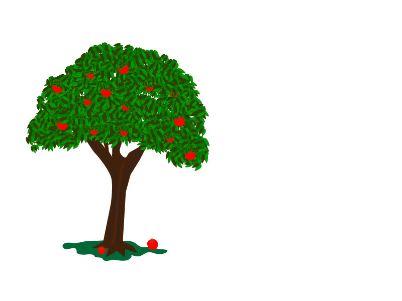 Apple Tree Vector by Bardsbaby on DeviantArt