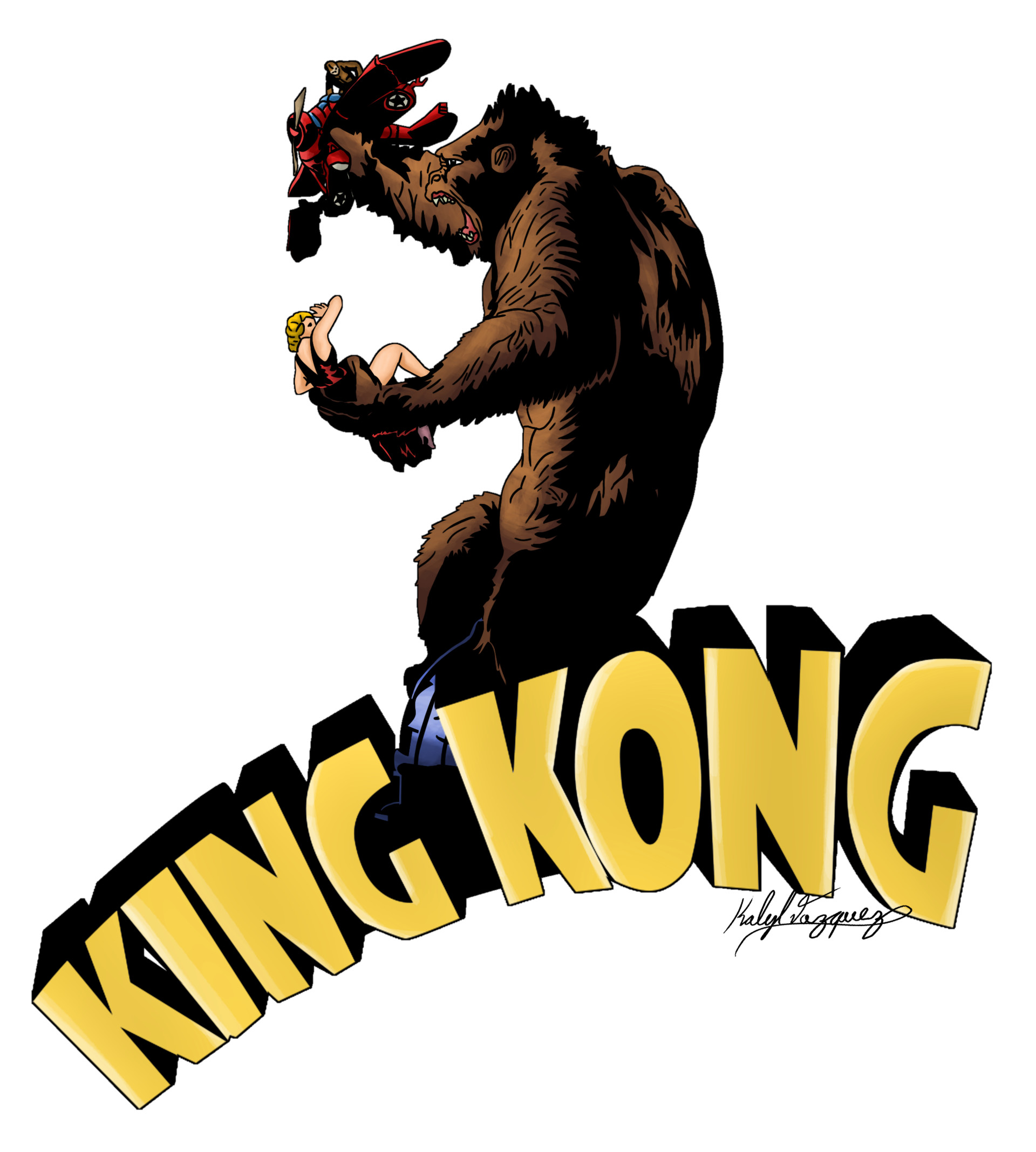 king kong clip art - photo #7