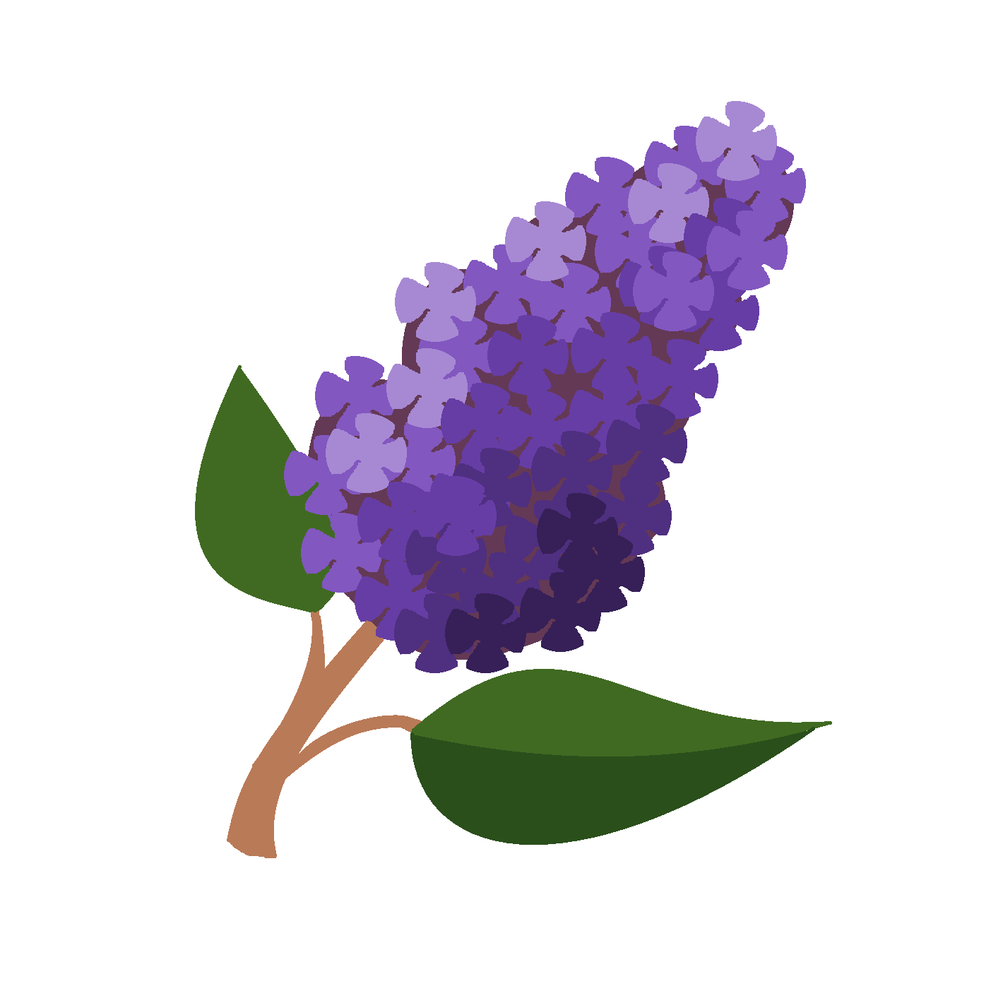 free lilac flower clip art - photo #44