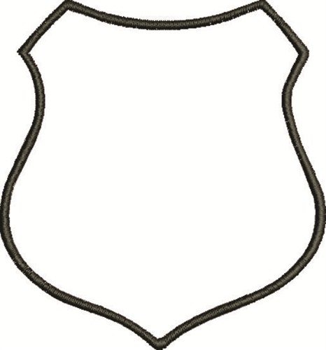 police badge coloring page - Printable Coloring Pages Design