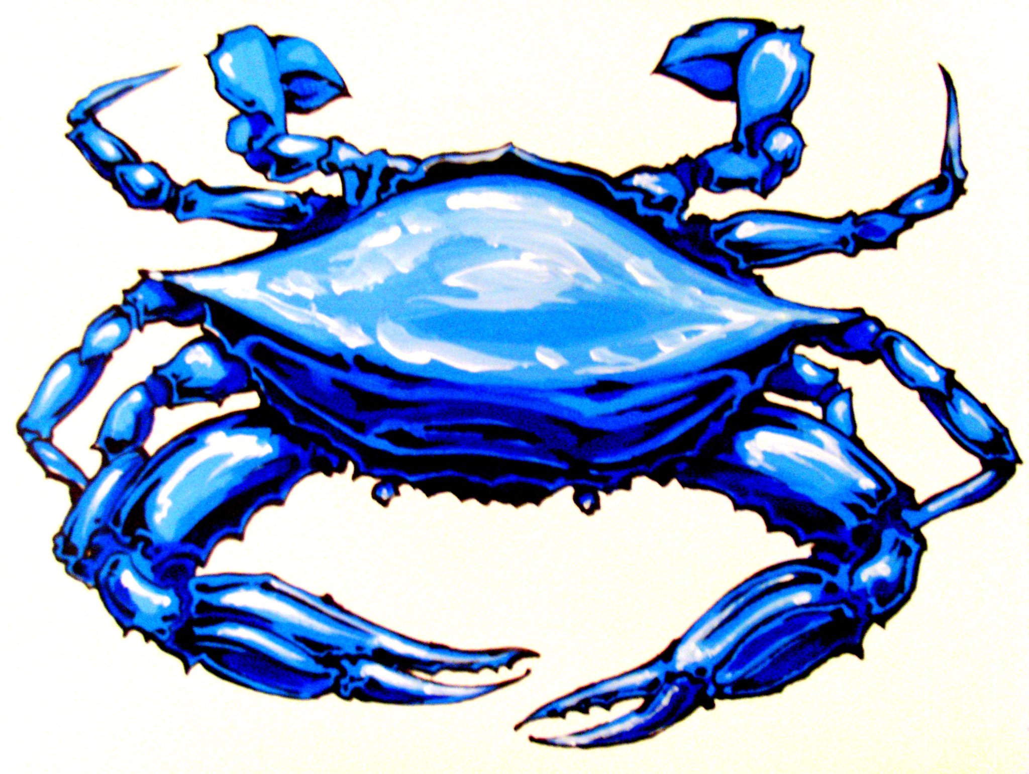 Blue Crab Clip Art - Tumundografico