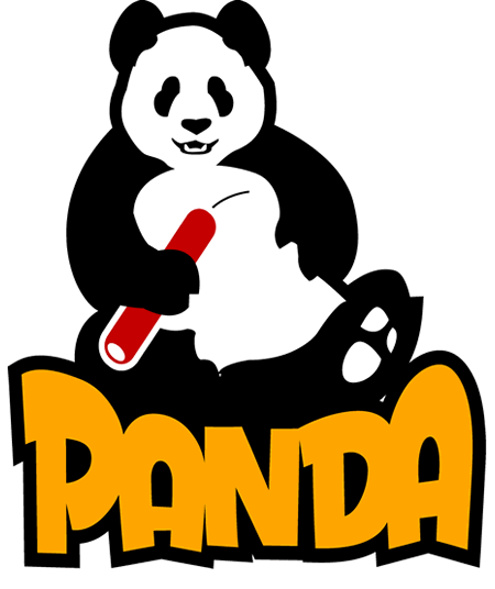 Panda bear logo | Bear design is a firecracker. Literally. | The ...