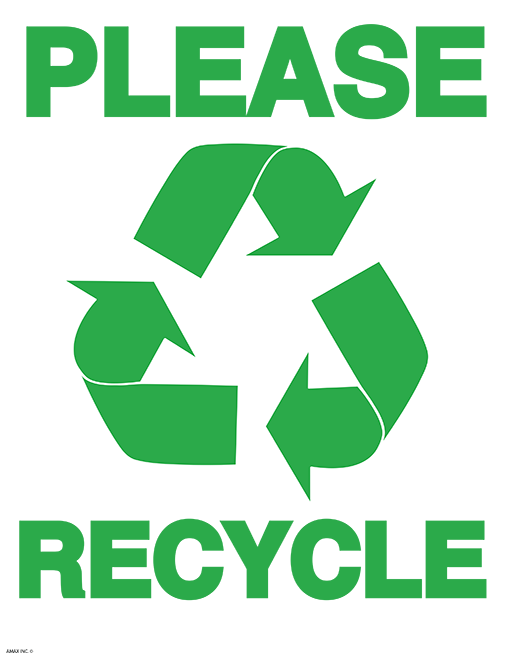Recycle Signage - ClipArt Best