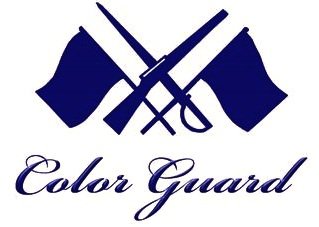 Color guard logo clipart