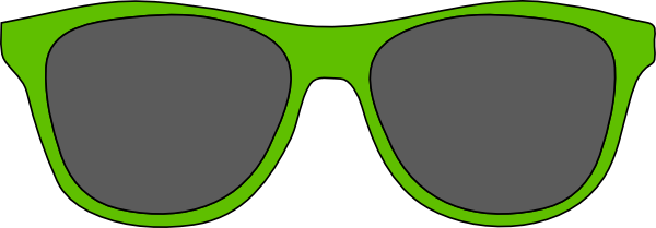 Wayfarer sunglasses clip art at vector clip art - dbclipart.com