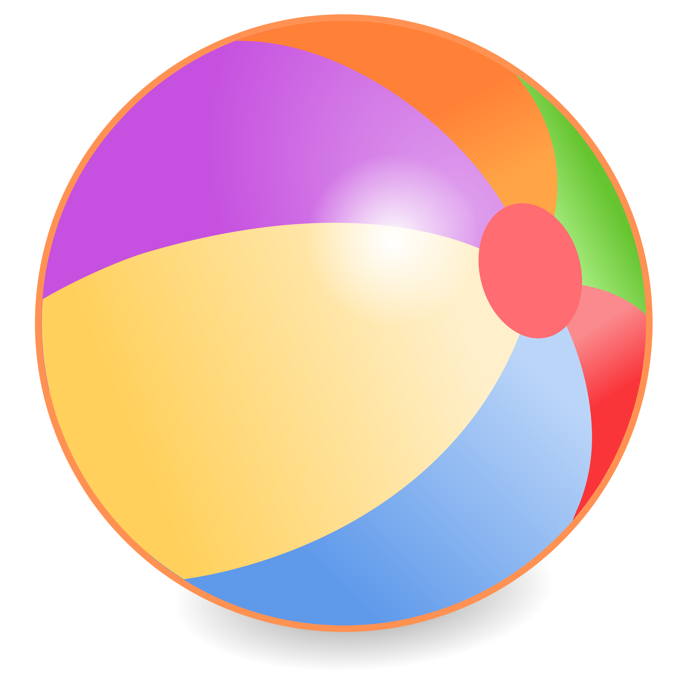 Clipart beach ball