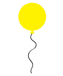 Free Birthday Balloons Clipart for party decor, websites, signs ...
