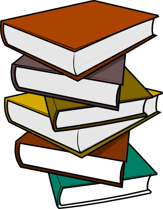 Free Stack of Books Clip Art