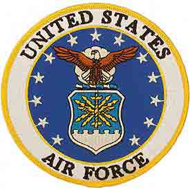 Military Pride > Air Force Patches - Regular Size Air Force Patches