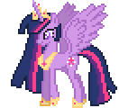 Image - FANMADE Princess Twilight Sparkle trotting.gif - My Little ...