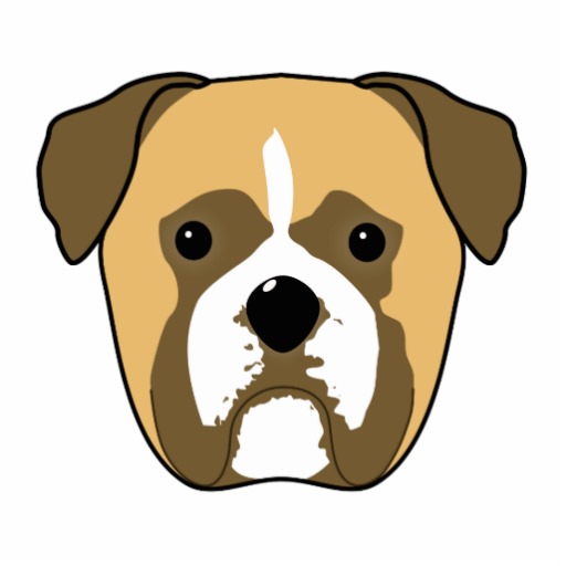 clipart dog head - photo #19