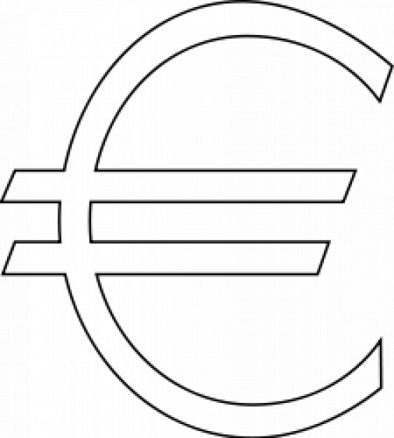 euro symbol clip art - photo #23