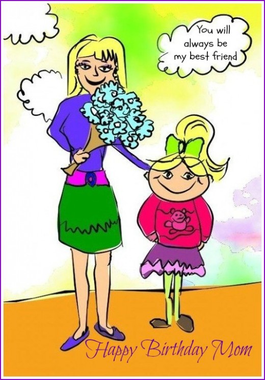 happy birthday mom clipart - photo #22