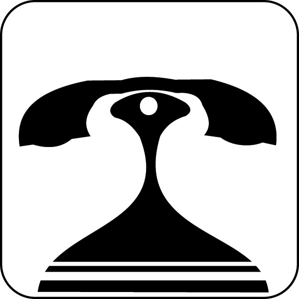 India: Phone, Telephone; Graphics, Symbols, Icons, Pictograms for ...