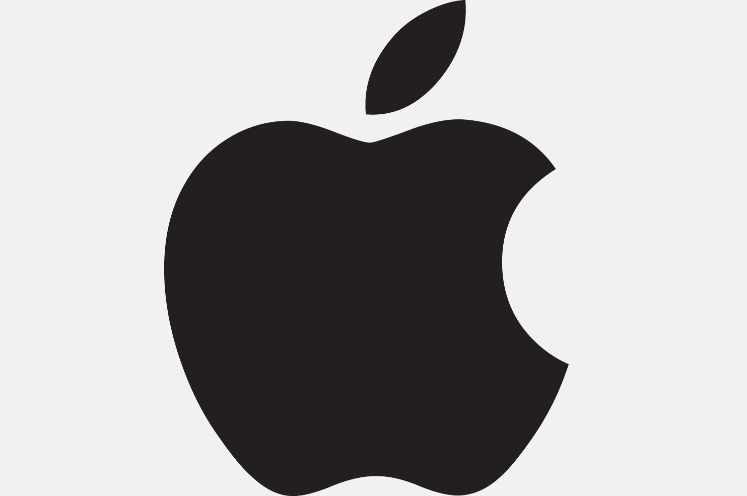 White Apple Logo Clip Art Clipart Best