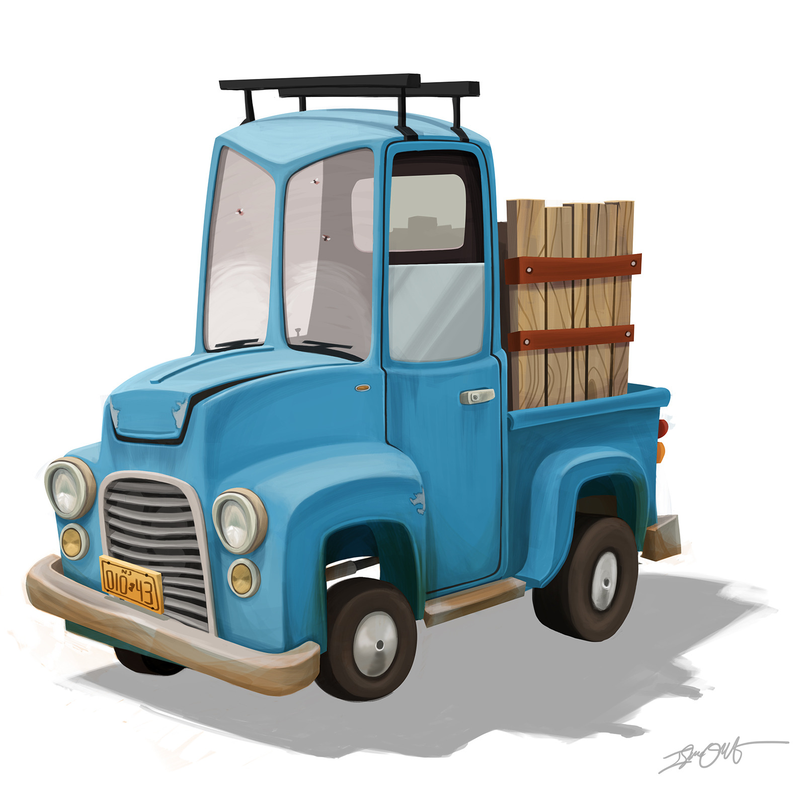 Cartoon Truck | Free Download Clip Art | Free Clip Art | on ...